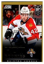 2013-14 Score Gold #641 Quinton Howden HR - HKY