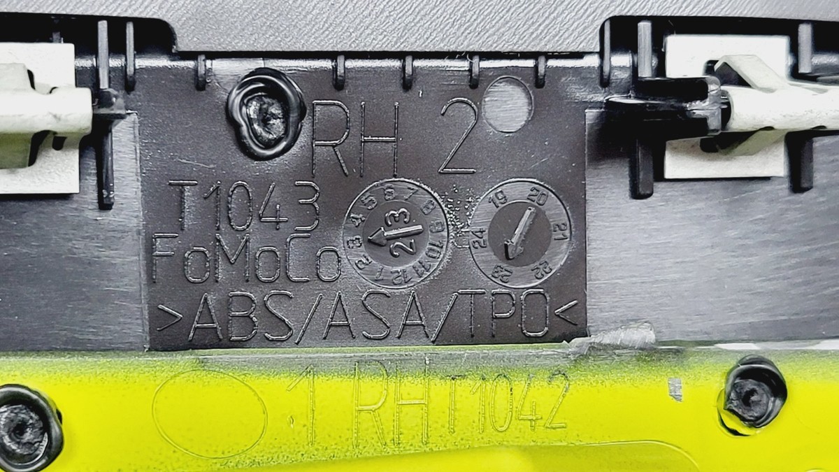 2021-2025 Ford F150 STX Green Passenger Side Fender Vent Emblem