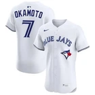 Kazuma Okamoto Blue Jays All Stitched Jersey