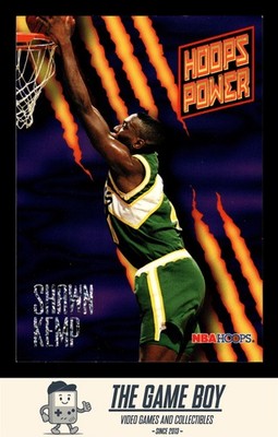 1994-95 Hoops Hoops Power (Stat Power Ratings) #PR-49 Shawn Kemp SuperSonics