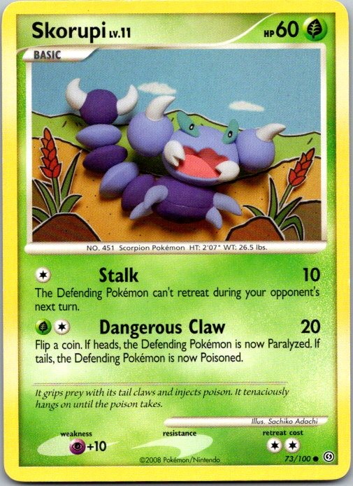 Skorupi Common Stormfront 73/100 NM NM-LP