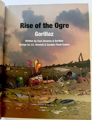 Gorillaz: Rise of the Ogre ゴリラズ Gorillaz: Rise of the Ogre: Gorillaz: 9781594489310: Amazon.com: Books