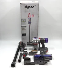 Dyson V8 Cordless Vacuum Cleaner Silver/Nickel 400473-01 Damaged Box