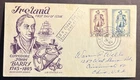 Ireland #155-156 Commodore John Barry FDC on Staehle cachet