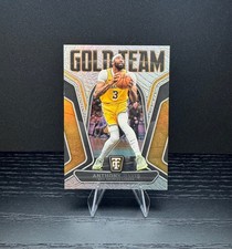 2024-25 Panini Totally Certified Anthony Davis Gold Team Mirror #14