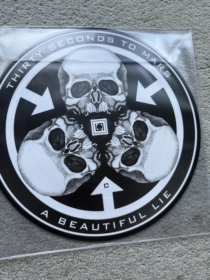 30 Thirty Seconds To Mars SIGNED A Beautiful Lie 20th Jared Leto Shannon Leto  - Image 3 of 4