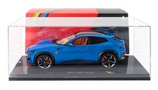 2022 FERRARI THOROUGHBRED BLUE CORSA numbered 1/18 by POLISTIL 18FE02022-HC