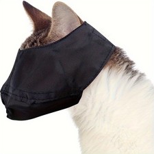 1 Pack Cat Grooming Mask Muzzle Prevent Biting Scratching Soft for Cats