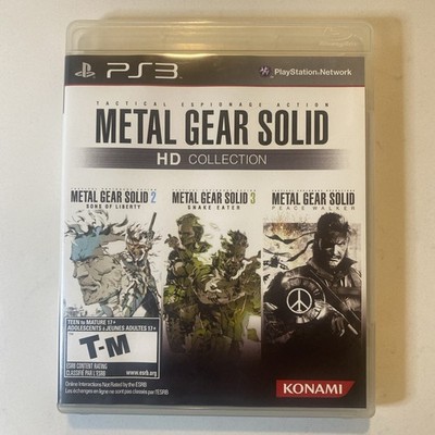 Metal Gear Solid HD Collection Sony PlayStation 3 PS3 CIB Complete 