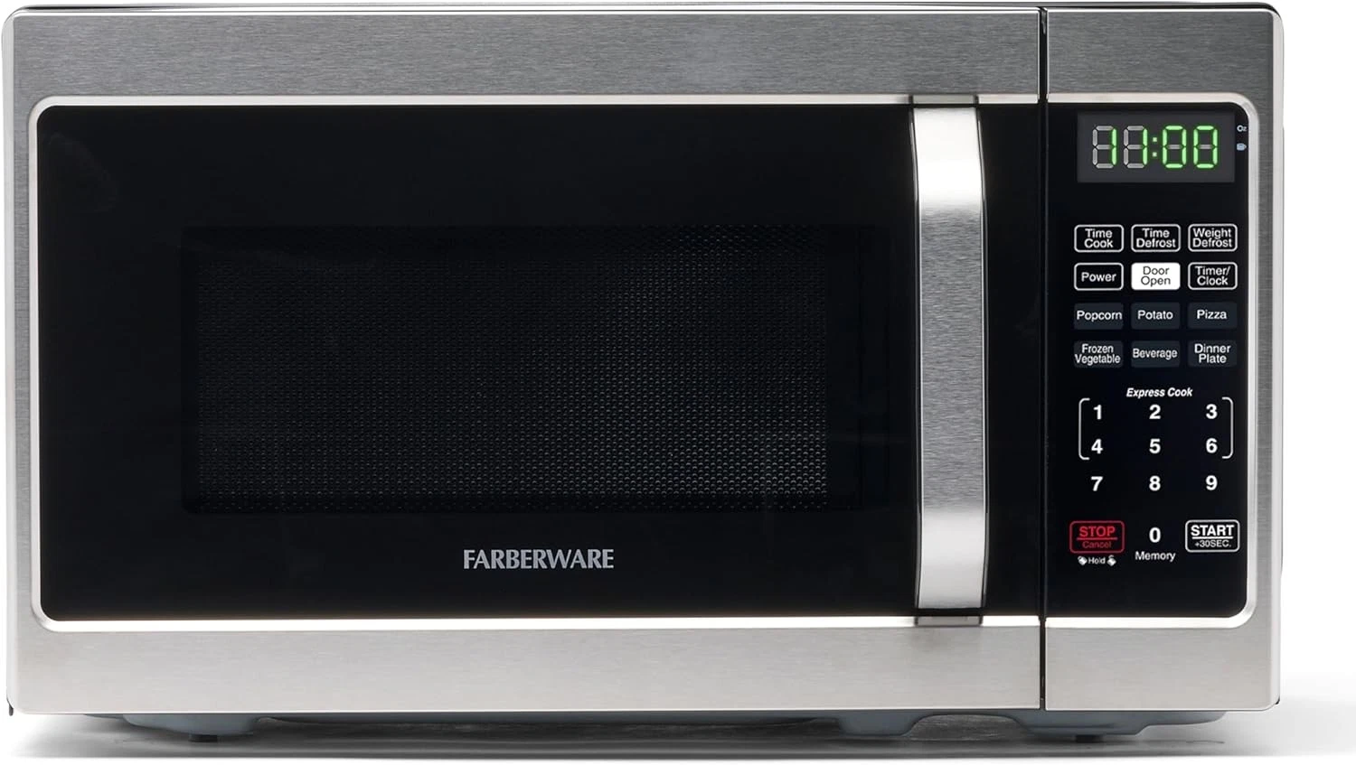 0.7 Cu. Ft. Countertop Microwave Oven – 700 Watts Power Auto Cook Settings
