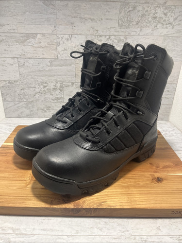 Bates Lightweight Tactical Combat Boots Sz 11 X-Wide Solid Black E02261 - NEW