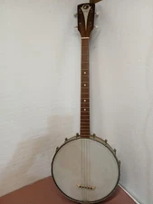 1960's KAY 4 String Banjo with Open Back  Vintage Authentic