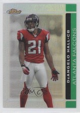 2007 Topps Finest Green Refractor 133/199 DeAngelo Hall #92 0b5