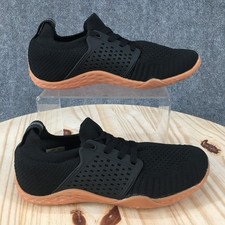 Whitin Barefoot Cross Trainer Shoes Womens 37 M Sneakers Lace Up Knit Black