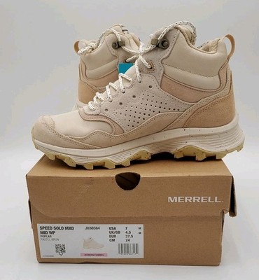 Merrell Speed Solo MXD Mid Waterproof Hiking Boots Women's Size: 7 (N4-C2)