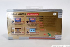 new Nintendo Game & Watch Super Mario Brothers portable handheld 80s retro bros