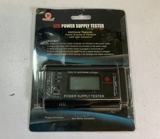 COOLMAX PS-226 LCD Power Supply Tester, Black "N6B"
