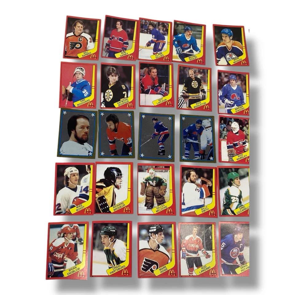 1982 -83 McDonald’s Sticker Set- Complete Set Of 36 NHL cards - Great Condition - Image 3 of 4