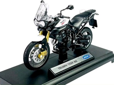 BNB Welly Maßstab 1:18   Triumph Tiger 800   Motorrad Diecast Modell Motorrad