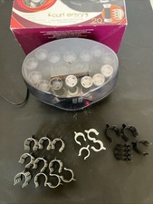 Remington KF-201 Velvet Hot Rollers Set 20 Curlers 3 Sizes Hair Setter 2009