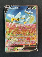 Pokemon Beedrill V Alt Art Sword & Shield Astral Radiance Holo