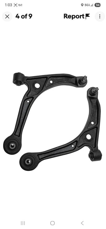 Juego de brazo de control inferior delantero de 10 piezas y kit de suspensión para Honda Odyssey 2002-2004 Foto 4 de 4