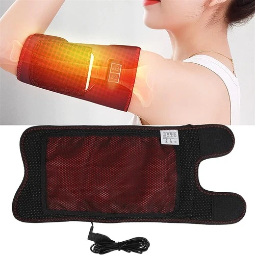 Electric Heating Pad Wrap for Knee Arm Leg Brace Heated Warmer Joint Pain Relief