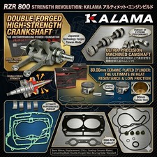 FOR POLARIS RZR RANGER SPORTSMAN 800 REBUILD ENGINE KIT CRANK CAM SHAFT PISTONS
