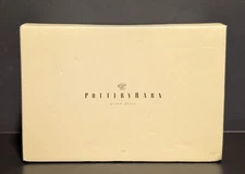 Pottery Barn Grand Phone Red Rotary Push Button Retro Landline Telephone - NOB