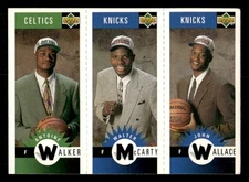 1996-97 Collector's Choice Mini Panels #M96/M147/M148 Walker/McCarty/Wallace