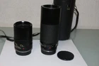 Leitz Leica 2 pieces lenses Elmarit-R 2.8/135 mm and Vario Elmar 4.5/75-200
