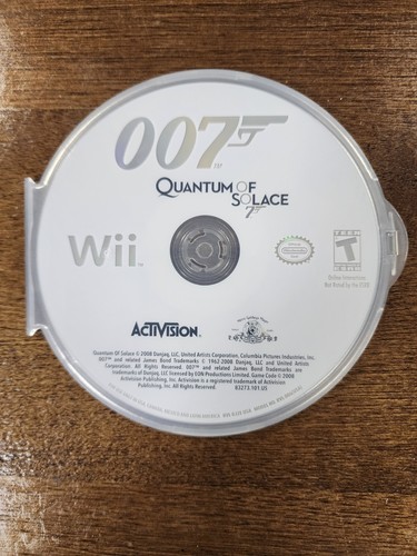 James Bond 007: Quantum of Solace (Nintendo Wii) Tested And Working - Picture 2 of 4