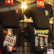 Yellowcard Tour 2025 Maximum Fun Tou Two Sides Reprint T-Shirt