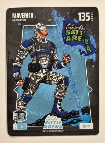 2026 Bo Jackson Battle Arena Maverick Cooper Flagg RC ICE #61 Mavericks Rookie!