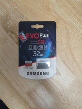 Samsung Evo Plus 32GB SDHC SDXC Class 10 Micro Sd Memory Card Brand New