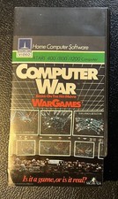 Vintage ATARI 400/800/1200 computer game - Computer War 1983