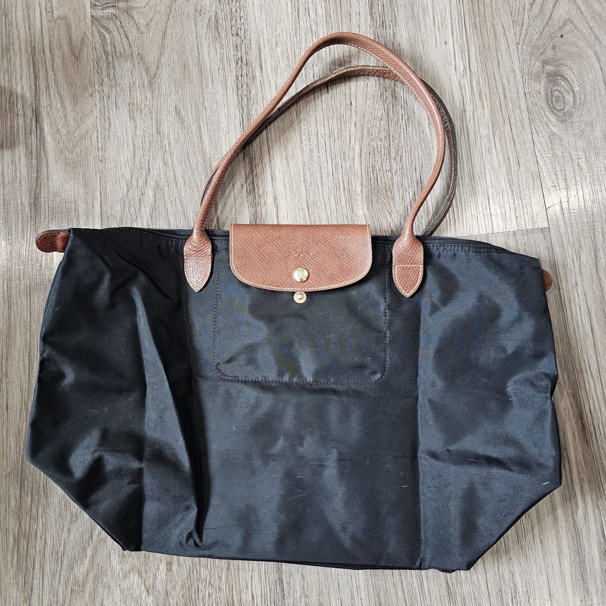 Longchamp Le Pliage shopping modele depose tote bag Made In