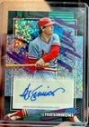 2025-26 Topps Finest Ted Simmons Finest Autographs Mini Diamond Refractor Auto