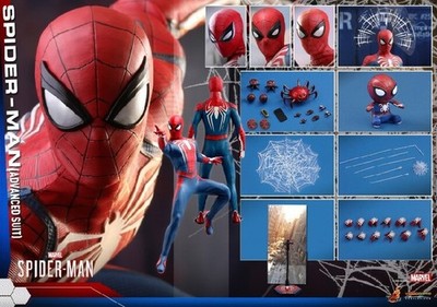 ホットトイズ １/６スパイダーマンアドバンスド・スーツ版 VGM31 s-l400.jpg