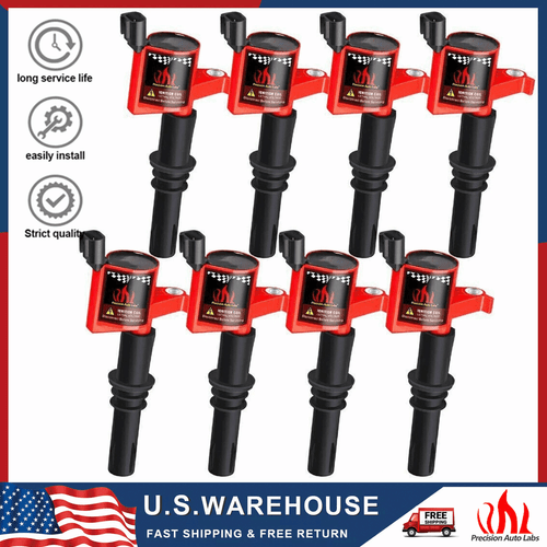 8 PCS DG511 Ignition Coils For Ford F150 F250 F350 V8 Mercury Lincoln 2005-2008 - Picture 1 of 14