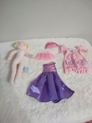 Eden Doll Soft Body with Stick On Changing Clothes Plush  ''11'' 