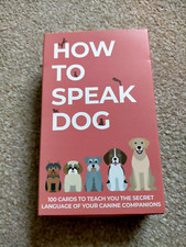 How To Speak Dog Cards - original new and sealed packaging