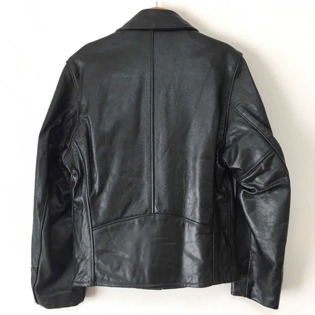ジャケット・アウター DICKIES SCHOTT LEATHER COMBI JACKET 36 36 schott dickies LEATHER COMBI JACKET Schott Leather Trucker