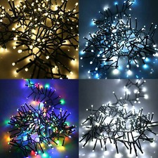 2000 LED Cluster Lights 26m Christmas Lighting Indoor Outdoor Memory Timer