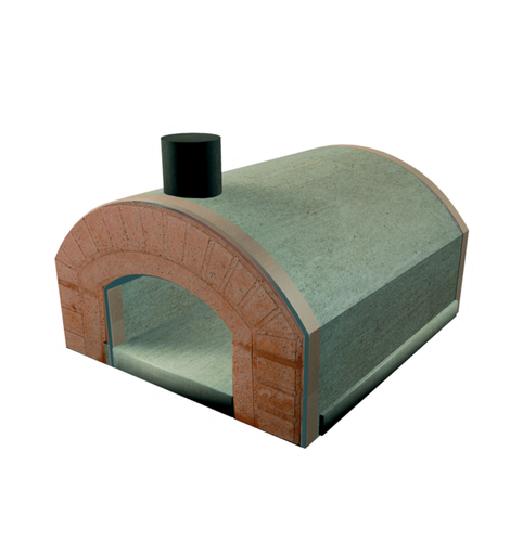 Forno a legna prefabbricato per 5 pizze LINEA VZ modello SORRENTO NEW!!! |  eBay