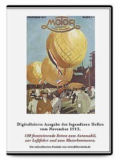 CD Rapid Zegar poziomu cieczy Astral powietrzny Ściana wagonu SILNIK Listopad 1913