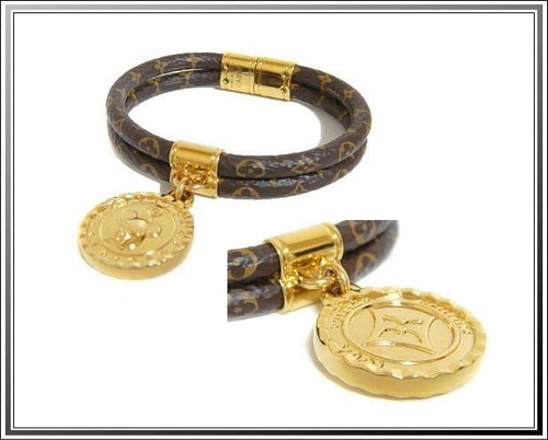 Louis Vuitton Mouse Monogram M6566F Bracelet one item only From JAPAN Used item - Picture 5 of 6