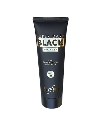 Art of Sun/Black Super Dark ''Bronzer'' 125ml/Solariumkosmetik/Bräunungslotion 