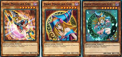 9_DIFERENT ARTWORKS 3 Dark Magician Girl 3 Dark Magician +3