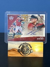 🔥2022 Panini Diamond Kings DK Signatures Holo  /99 Seth Beer Rookie Auto RC🔥